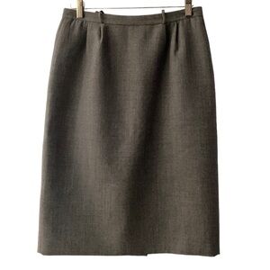 Saks fifth avenue Andre laug wool gray pencil skirt size 10